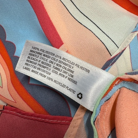 ALEXIS for Target Mixed Floral Long Sleeve Robe Dress Multi XS - Picture 13 of 13